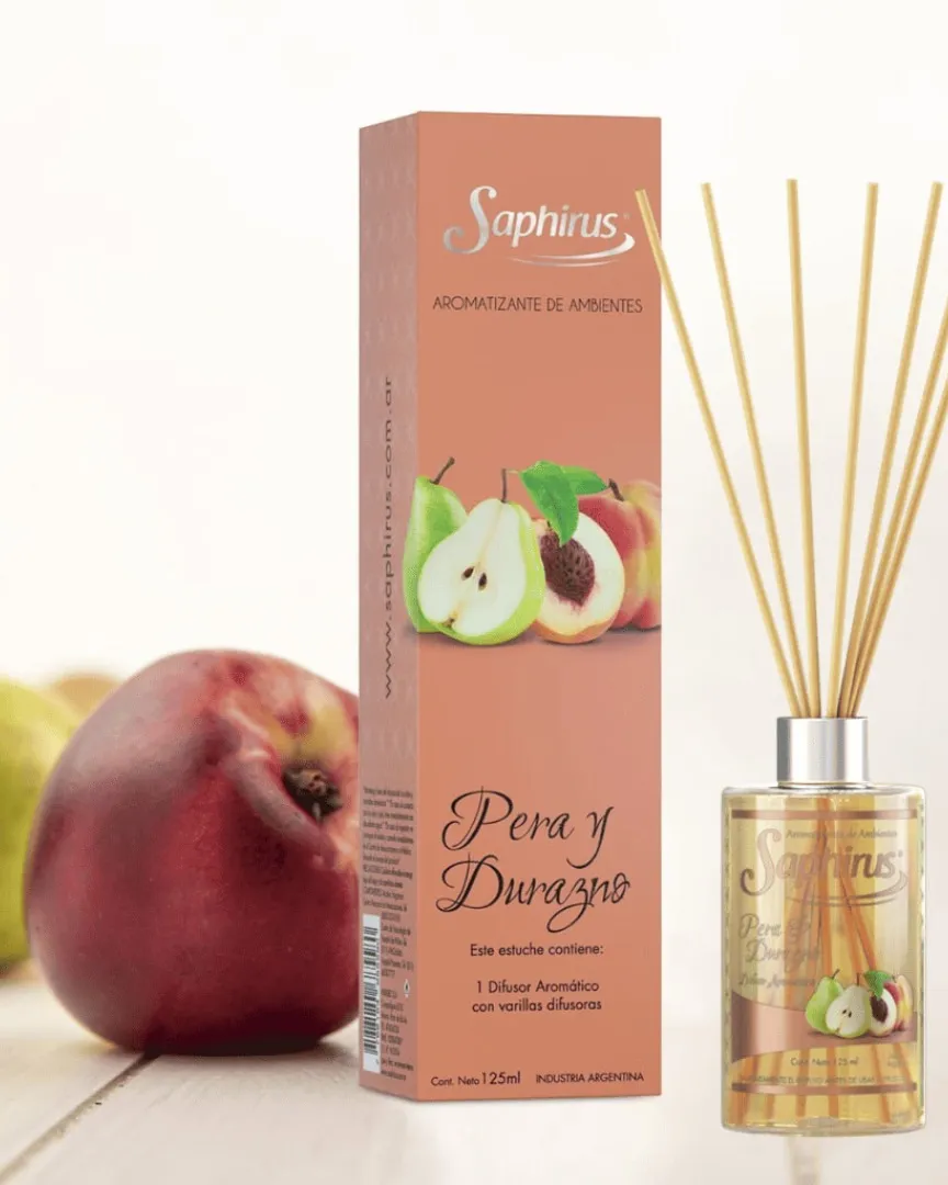Difusor Pera y Durazno 125 ml.