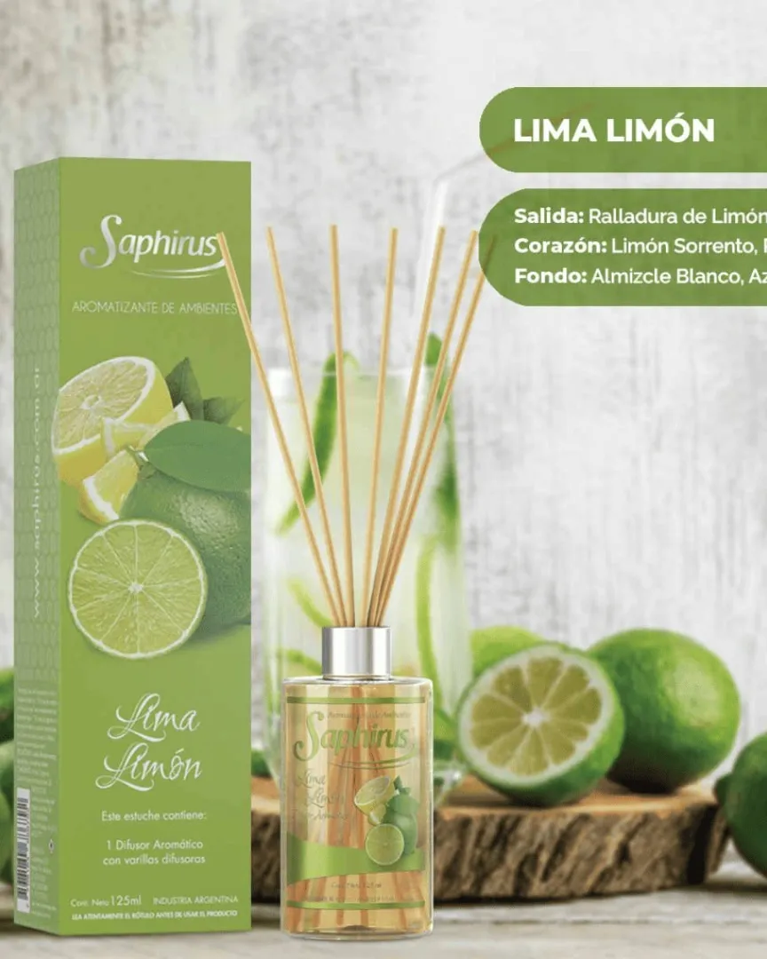 Difusor Lima Limón 125 ml.
