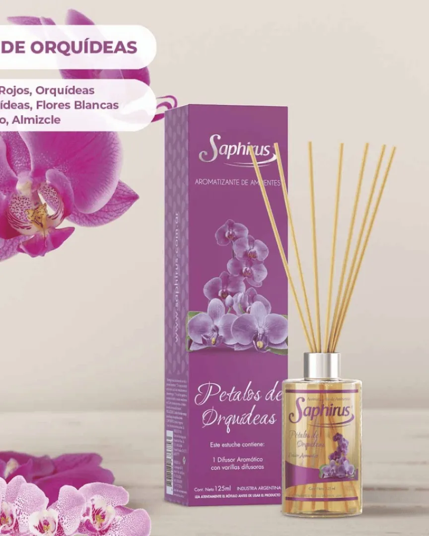 Difusor Pétalos de Orquídeas 125 ml.