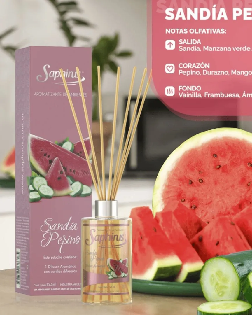 Difusor Sandía Pepino 125 ml.