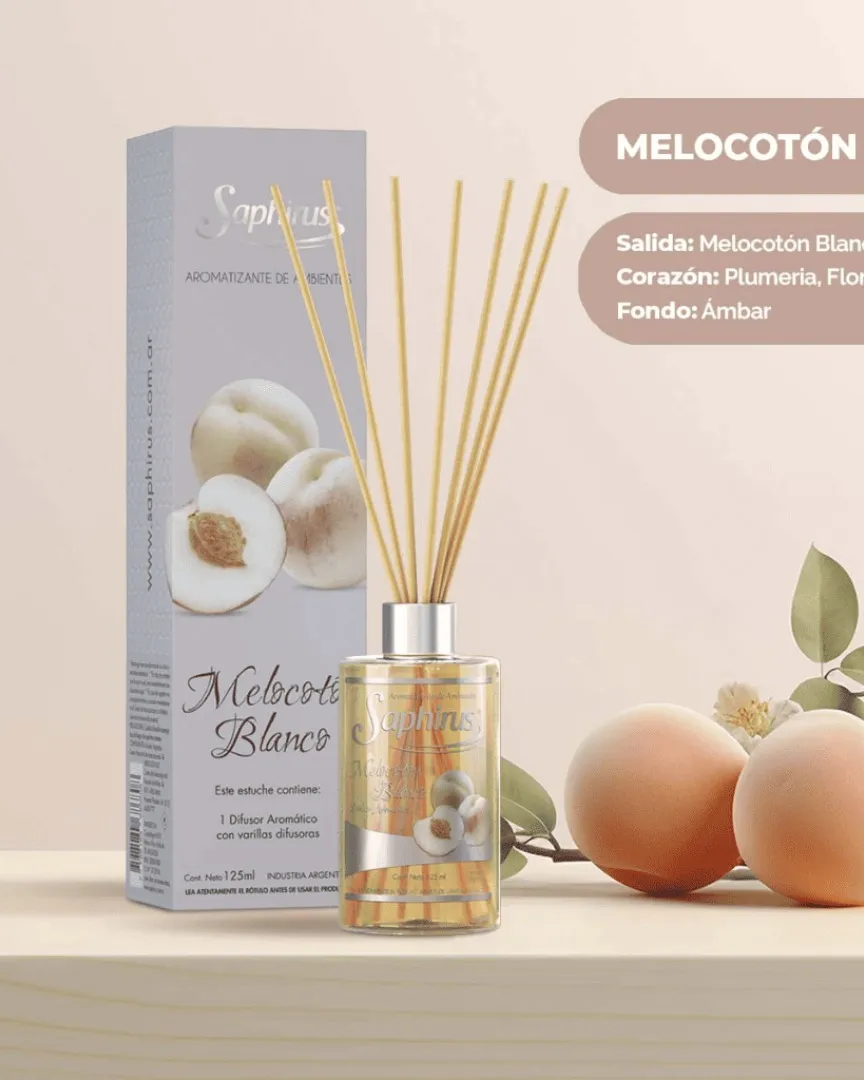Difusor Melocotón Blanco 125 ml.