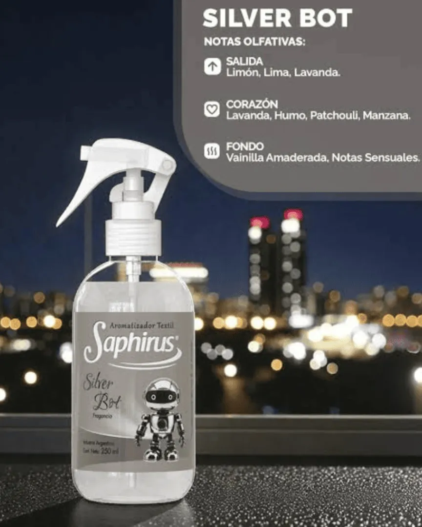 Textil Silver Bot 250 ml.