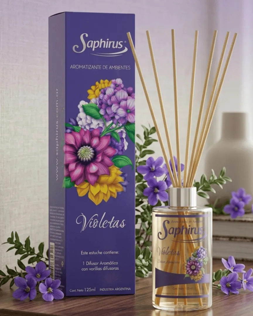 Difusor Violetas 125 ml.