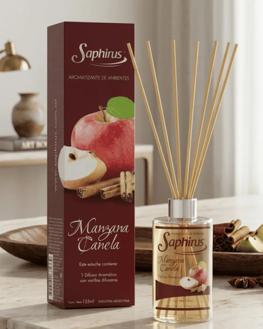 Difusor Manzana Canela 125 ml.